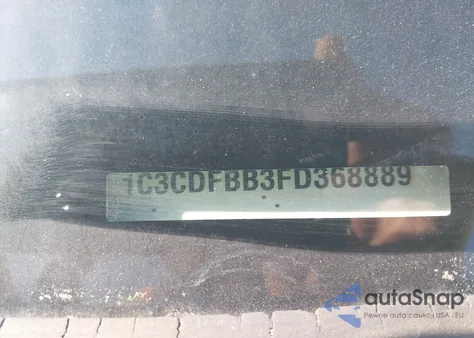 2015 Dodge Dart Sxt из США, поврежденный, VIN 1C3CDFBB3FD368889